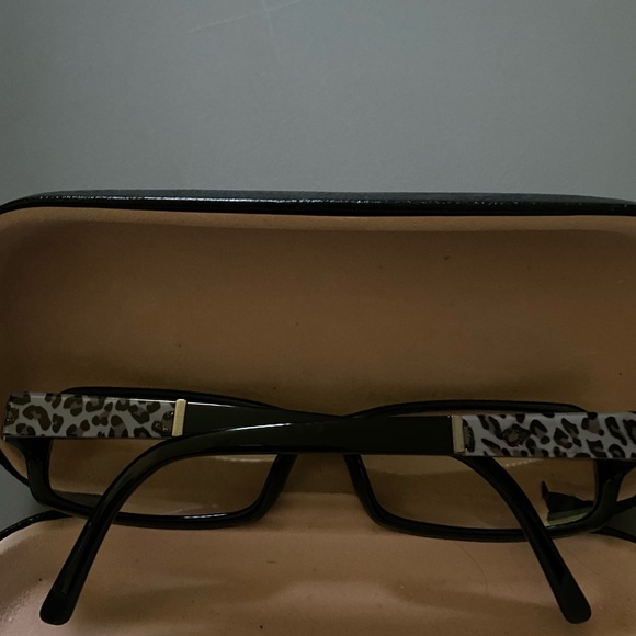bebe cheetah design glasses main image 3